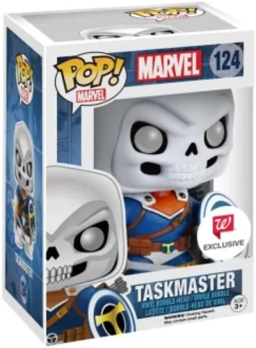 Miniatura 2 de Funko Pop! Marvel Taskmaster 124 - Cabeza Bobble exclusiva