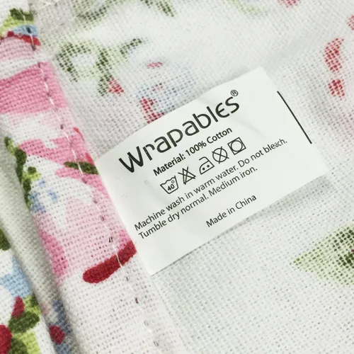 Miniatura 6 de Wrapables Delantal con volantes y rosas para madre e hija para hornear, cocinar y hacer manualidades, adulto