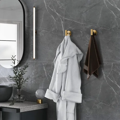 Miniatura 5 de VAEHOLD Ganchos para toallas de pared, soporte resistente al agua, ganchos para toallas de baño para colgar abrigos, ropa, gancho de armario