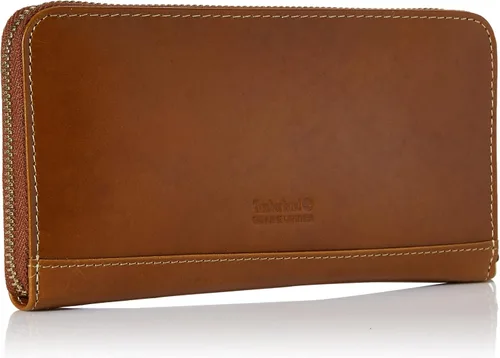 Miniatura 2 de Timberland Cartera de cuero RFID con cremallera alrededor de la cartera con correa para la muñeca