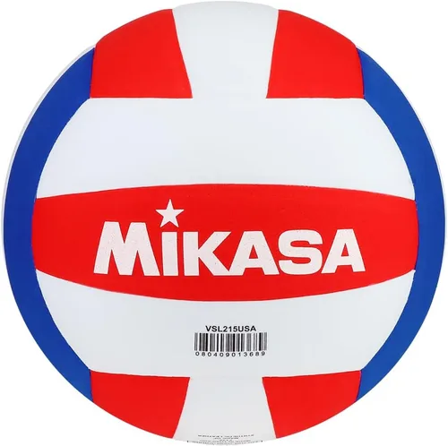 Miniatura 5 de Mikasa Voleibol de clase competitiva (rojo/blanco/azul)