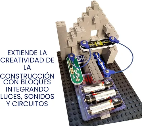 Miniatura 9 de Snap Circuits BRIC: Estructuras Kit de exploración de módulo y electrónica Más de 20 proyectos de matriz y módulo Manual de proyecto a
