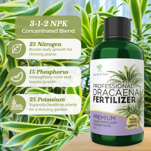 Miniatura 2 de Dracaena profesional fertilizante líquido 3-1-2 concentrado de 8 onzas, alimento líquido prémium para plantas de interior, fertilizante líquido