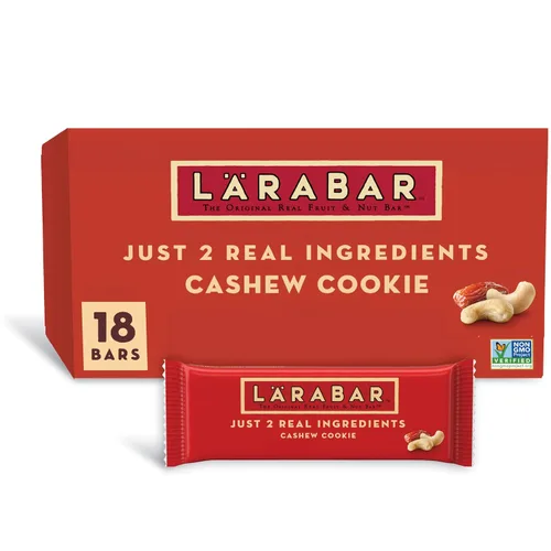 Miniatura 9 de Larabar Galletas de anacardo, barras de frutas y nueces, sin gluten y veganas, 10.2 onzas, 6