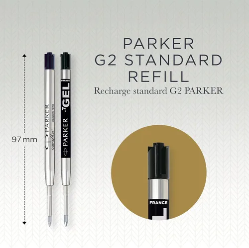 Miniatura 3 de Parker Jotter London - Paquete de descubrimiento de recambios para bolígrafo y gel: 3 recambios Quinkflow para bolígrafos y 3 recambios Quink Gel