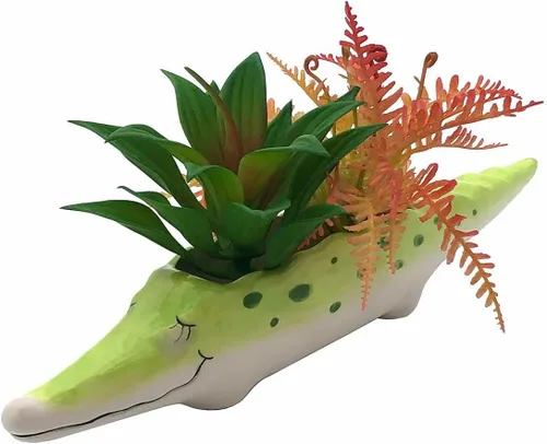 Miniatura 7 de Streamline Imagined Maceta de cerámica en forma de cactus