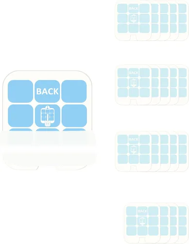 20 piezas de tarjetas adhesivas de repuesto compatibles con la trampa para moscas Safer Home SH502 para interiores y la luz antiinsectos enchufable