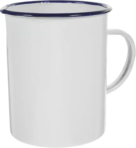 Yardwe Tazas Taza de cerveza de metal Taza de bebida de metal Taza de café de camping Taza de té de jugo Taza de café Senderismo Taza de café de