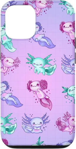 Funda con patrón Axolotl para iPhone 12/12 Pro