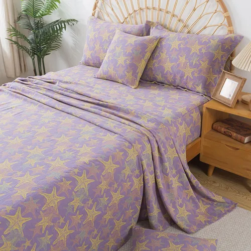 Miniatura 86 de FADFAY Juego de sábanas de rosas blancas, ropa de cama vintage floral de rosas, ropa de cama estilo rústico, 100% algodón egipcio percal, 800 hilos