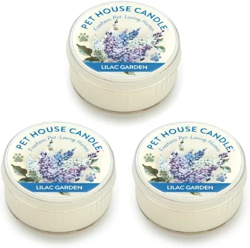 Miniatura 27 de Pet House - Mini velas para olor de mascotas, a base de plantas, velas perfumadas aptas para perros y gatos, té verde lavanda, paquete de 3