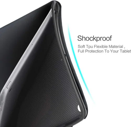 Miniatura 7 de Vimorco Funda para iPad 5ª/6ª Generación de 9.7 pulgadas 2017/2018, para iPad Air 1/2 Funda 2013/2014, Funda de Soporte Ajustable Delgada, Mandala