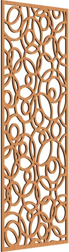 Miniatura 7 de Latrobe Paneles de pared decorativos de madera con calado, 9 3/8 pulgadas de ancho x 24 3/8 pulgadas de alto x 3/8 de alto, roble rojo rojo (Red Oak)