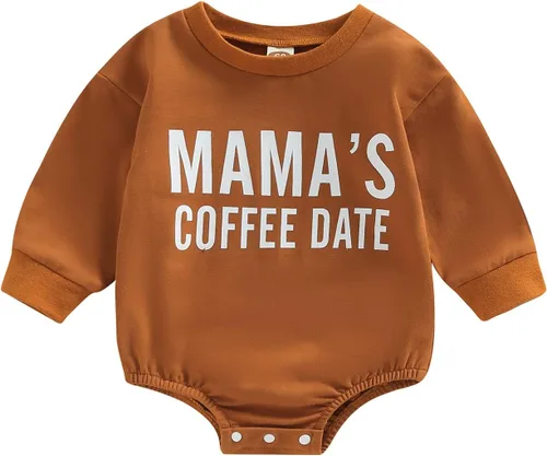 Miniatura 71 de FYBITBO Sudadera de cuello redondo para bebé niña y niño, mameluco de burbujas, camisa de manga larga, traje de San Valentín, ropa de otoño