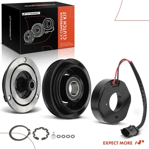 Miniatura 8 de A-Premium Kit de embrague de compresor de CA 2001-2007 compatible con Dodge Grand Caravan, Chrysler Town & Country, 2001-2003 Voyager, 3.3L 3.8L