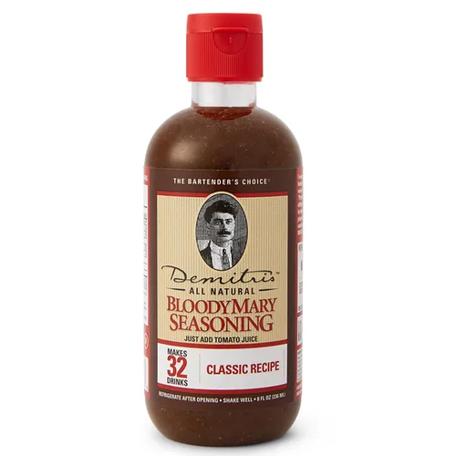 Miniatura 5 de Demitri's Bloody Mary Seasoning Chilies & Peppers – Spicy Bloody Mary Mix – Mezclador concentrado – Sabor intenso – Perfecto para fiestas de brunch