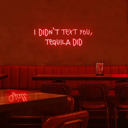 Miniatura 6 de Letrero de neón con texto en inglés «All You Need Is Tequila» de 23 pulgadas, para decoración de pared para el hogar, bar, pub, club