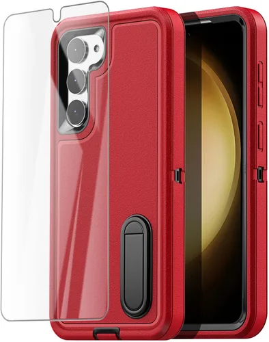 Miniatura 29 de AICase Funda para Galaxy S23 Funda Transparente (6.1"), Protección contra Caídas de Servicio Pesado Cuerpo Completo Resistente a Prueba de Golpes/A