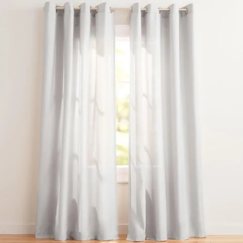 Miniatura 16 de Exclusive Home Loha - Par de paneles de cortinas de lino con ojales, 54 x 63 pulgadas, color beige
