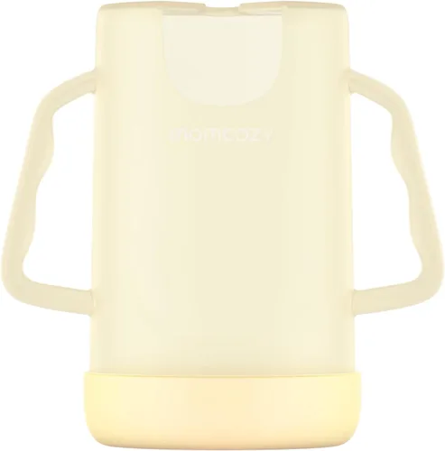 Miniatura 12 de Momcozy Soporte para bolsa de bebé sin apretar, soporte para caja de alimentos y jugos para bebés, sin desorden, fácil agarre para autoalimentación