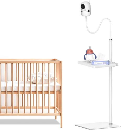 Soporte de cámara de monitor de bebé ajustable en altura para HelloBaby, VTech, Infant Optics DXR-8 y DXR-8 Pro, Nanit Pro Baby Monitor Stand Wr