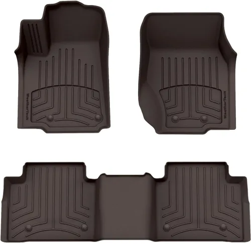 Miniatura 12 de Weathertech FloorLiner HP Alfombrillas de suelo personalizadas para Jeep Grand Cherokee 4xe - 1ª y 2ª fila (4416961-4417822IM), negro