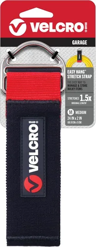Miniatura 7 de VELCRO Brand Correa de almacenamiento resistente Soporta 20 libras Estiramientos elásticos 1.5X Grande 30 pulgadas Organización