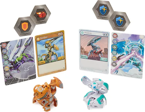 Miniatura 5 de Bakugan Baku-Tin, lata de almacenamiento prémium para coleccionista con 2 misterios (el estilo puede variar), juguetes para niños de 6 años
