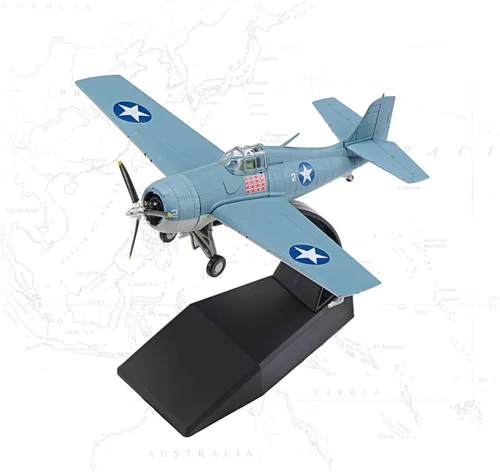 Miniatura 21 de B-17 Flying Fortress - Aviones fundidos a presión a escala 1/144, modelo de avión de metal pesado para coleccionista, entusiasta de la aviación
