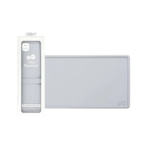 Miniatura 9 de ezpz Mantel individual pequeño (azul) – 6 meses + – Antideslizante, 100% silicona individual para bebés y niños pequeños – Se adapta a la mayoría