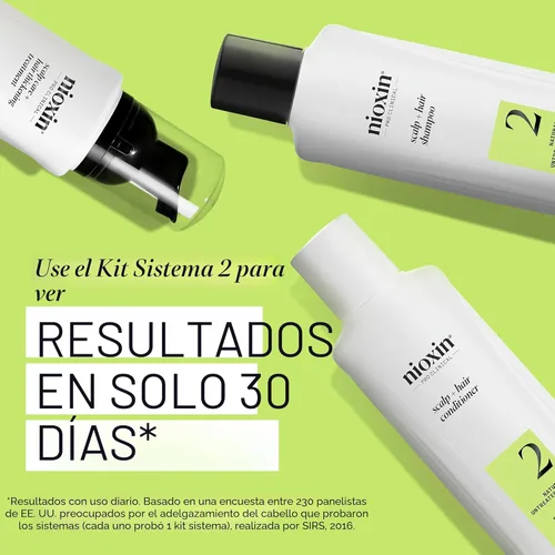 Miniatura 4 de Nioxin System 2 Scalp Care + Hair Thickening Leave-In Treatment For Natural Hair with Progressed Thinning Boost Hair Density & Strengthen