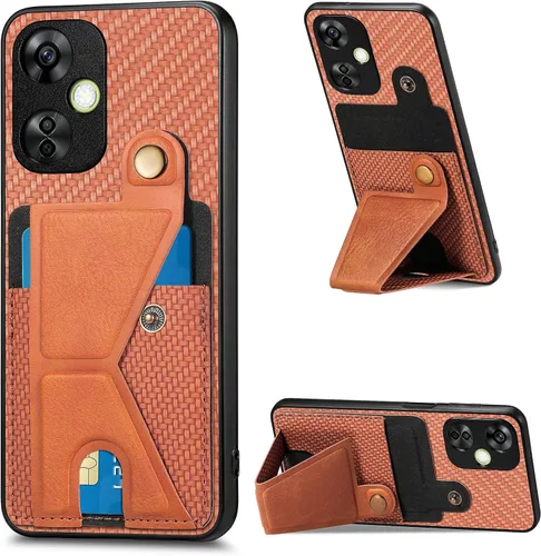 Miniatura 91 de Funda para Xiaomi Poco M5s 4G, Funda para Redmi Note 10 4G / Note 10S 4G / Note 11 SE (India) Funda de cuero PU ranuras para tarjetas Soporte