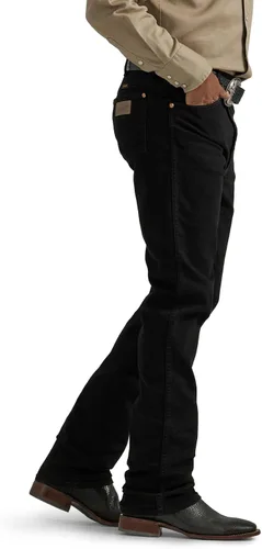 Miniatura 2 de Wrangler Mens Cowboy Cut Active Flex Slim Fit Jeans