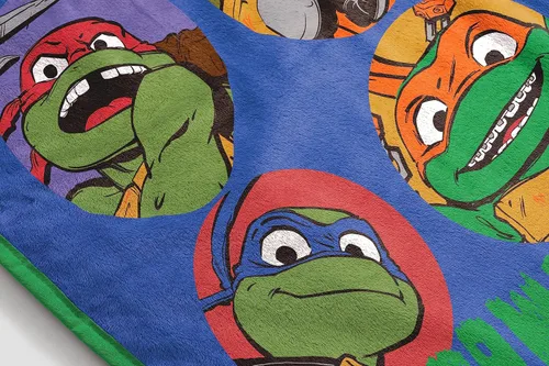 Miniatura 4 de Jay Franco Manta de felpa – 46 x 60 pulgadas para niños, manta de forro polar suave y acogedora para dormitorio y sofá, producto con licencia Azul