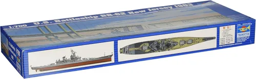 Miniatura 2 de Trumpeter 1/700 USS New Jersey BB62 Battleship 1983 Modelo Kit