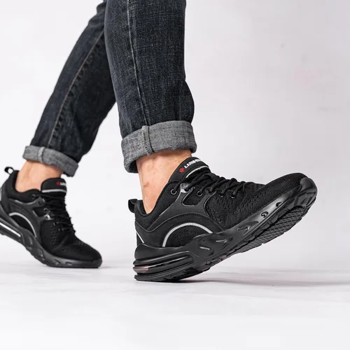 Miniatura 5 de LARNMERN Zapatos antideslizantes para servicio de alimentos para hombre, con amortiguación de aire, antideslizantes, para cocina, cocinero, trabajo