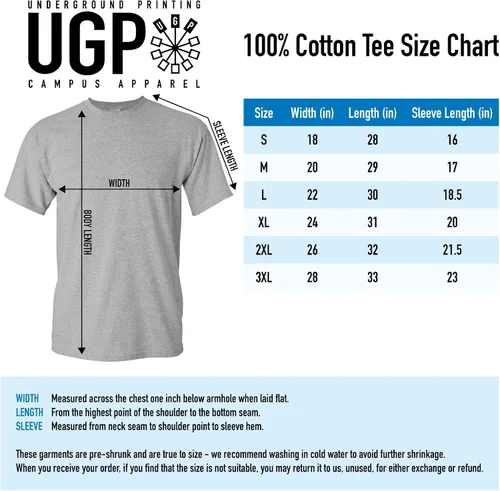 Miniatura 7 de UGP Campus Apparel Bushwood Country Club - Divertida camiseta de golf de golf