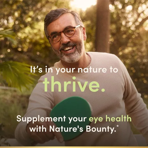 Miniatura 4 de Suplementos de luteína Nature's Bounty, píldoras para la salud ocular y vitaminas, apoyan la salud de la visión, 40 mg, 30 cápsulas blandas