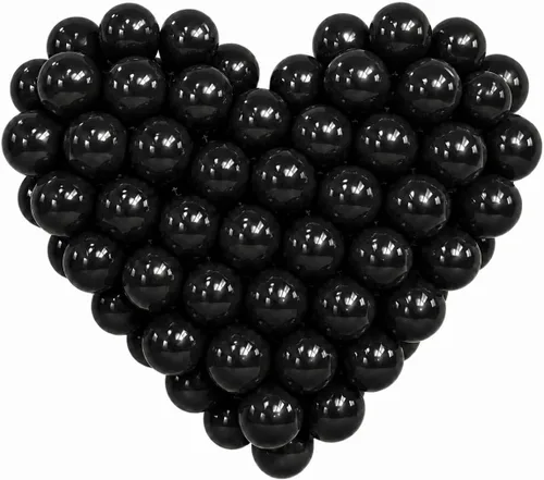 Miniatura 21 de 100 globos pequeños de color azul metálico de 5 pulgadas, cromados, mini globos brillantes de helio para decoraciones de fiestas A3-azul