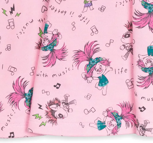 Miniatura 6 de DreamWorks Trolls Poppy - Vestido de rizo francés para niñas pequeñas a niños pequeños