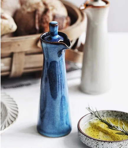 Miniatura 5 de Oil Dispenser for Kitchen Oil and Vinegar Bottle Vintage Seasoning Bottle Restaurant Home Kitchen Soy Sauce Bottle Kitchen Oil Bottle Dispenser