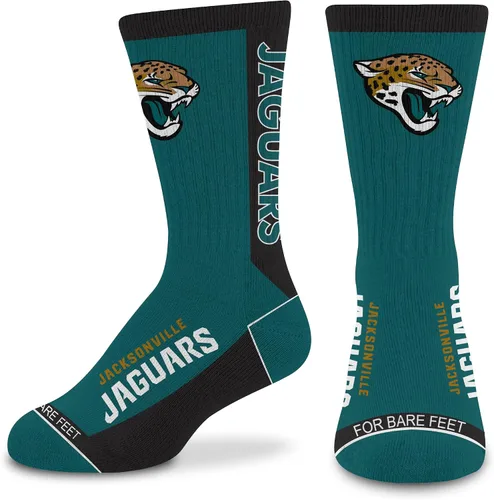 Miniatura 17 de For Bare Feet NFL - Calcetines unisex para niños de la NFL Mvp Crew