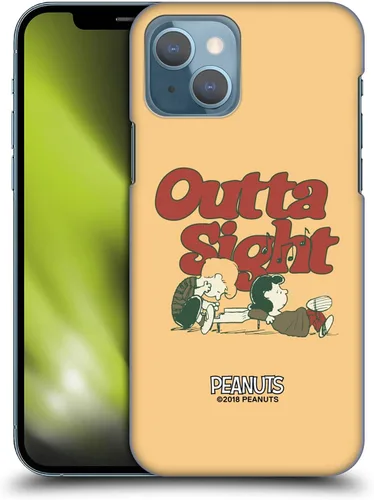 Miniatura 90 de Head Case Designs Funda rígida con licencia oficial de Peanuts Snoopy Woodstock Far Out Woodstock 50th compatible con Apple iPhone 15 Plus