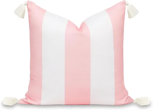 Miniatura 12 de Hofdeco Premium Funda de almohada lumbar para interiores y exteriores, 12 x 20 pulgadas, repelente al agua para patio trasero, sofá, bloque