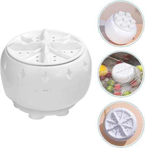 Miniatura 9 de 2 mini lavadoras de turbina portátiles alimentadas por USB, lavadora compacta para viajes en casa rodante, adecuada para ropa interior y calcetines