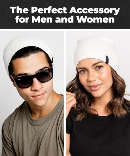 Miniatura 3 de Gorro cálido y holgado Gorro diario deliciosamente suave en cuchillo fino