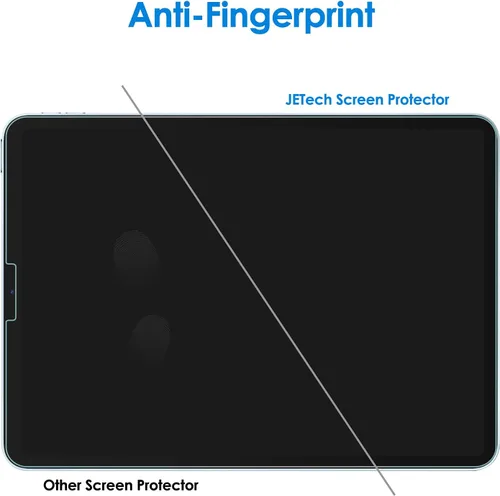 Miniatura 7 de JETech Protector de pantalla para iPad Pro de 11 pulgadas (modelo 2022/2021/2020/2018), iPad Air 5/4 2022/2020 de 10.9 pulgadas, compatible con Face