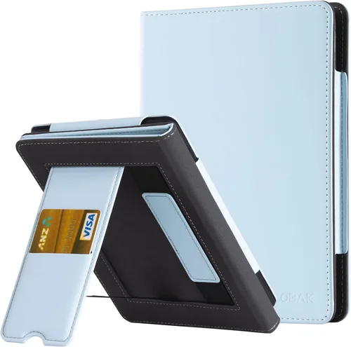 Miniatura 18 de CoBak Case with Stand for Kindle Paperwhite -with Auto Sleep Wake, Card Slot, Hand Strap Feature - Fits Kindle Paperwhite 11th Generation 6.8