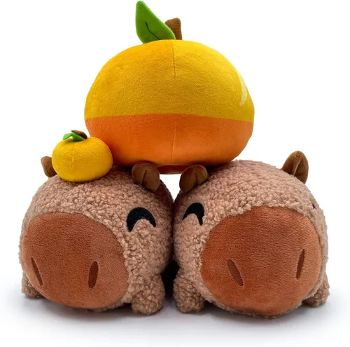 Miniatura 7 de Youtooz Capybara Yuzu Stickie - Peluche magnético súper suave de 6 pulgadas de Youtooz Plush Collection