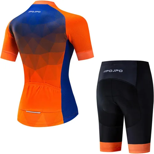 Miniatura 13 de Hotlion Conjuntos de camisetas de ciclismo para mujer, ropa de ciclismo de verano, trajes de bicicleta de carretera, ropa de ciclismo de manga corta